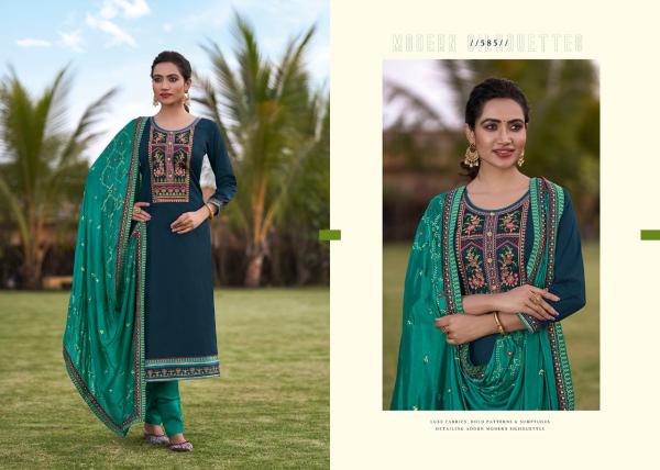 Triple A Kadlee Silk Designer Embroidery Salwar 